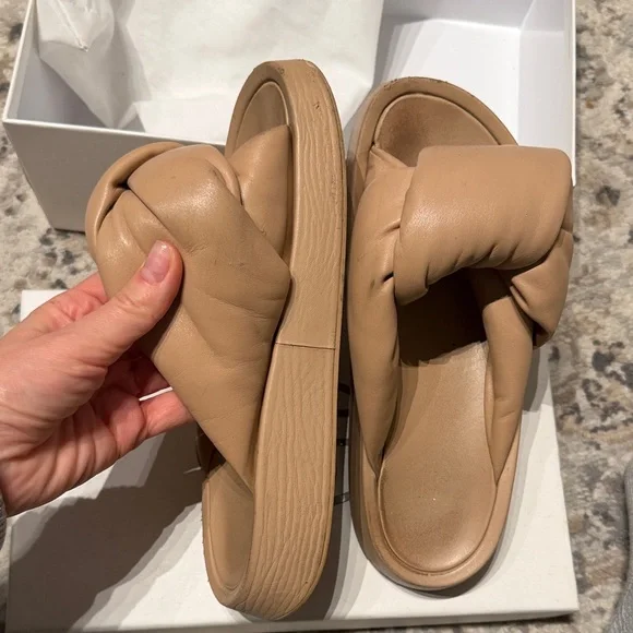 Ash Tan Women's Mules - Picture 2 of 5